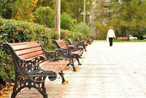 Скамейка чугунная «Ажур».  �11